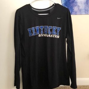 UK gymnastics Nike dri-fit long sleeve